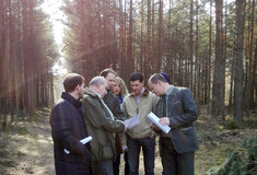 Zástupci Bavorských státních lesů si na Plzeňsku prohlédli největší kaolinový důl ve střední Evropě