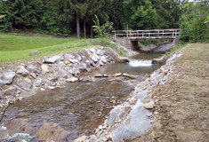 Zásluhou Lesů ČR odstraněny následky povodní u Prostřední Bečvy na vodním toku Kněhyně
