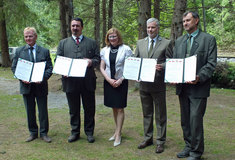 Lesníci ze čtyř zemí V4 podepsali Memorandum o spolupráci