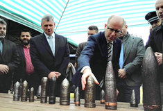 Premiér Bohuslav Sobotka poděkoval podniku Lesy ČR za iniciativu při odstraňování munice v Bořím lese na Břeclavsku