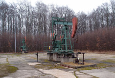 Těžba ropy a zemního plynu v oblasti Ždánického lesa na LS Bučovice