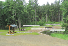 Tři vodní nádrže rekonstruovaly na Tachovsku Lesy ČR