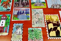 Děti v Karlovarském kraji tvořily poštovní známky s motivem přírody