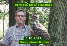 Den lesů nové generace u Brna: Do obory Kuřim se dostanete i lodí