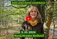 Lesy ČR v Hradci pořádají Den lesů nové generace na nové naučné stezce