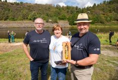 Lesy ČR darovaly dřevo na výrobu historického voru vystaveného na Pražském hradě