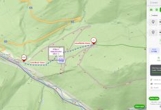 Uzavření trasy pro pěší z Loučné nad Desnou směr Petrovka v Jeseníkách