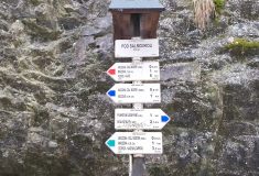 Uzavírka turistické trasy v Pustém žlebu v Moravském krasu