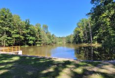 Menší nádrž zrekonstruovaly u Dětenic Lesy České republiky
