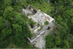 Na hradě Himmelstein pokračují záchranné práce